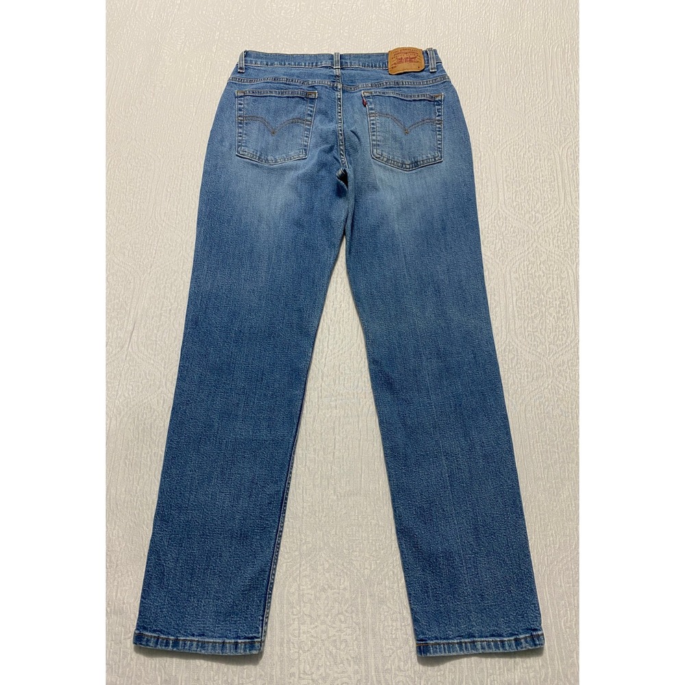 Vintage Levi's 510 Jeans Women's 12 Misses Medium Blue Denim Slim Fit - Picture 2 of 9